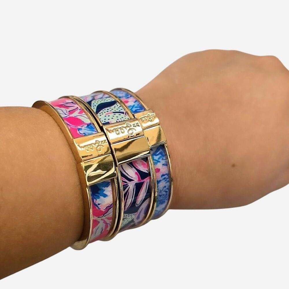 Lilly Pulitzer set of 3 bangles